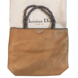 Christian Dior-Handtasche-Beige