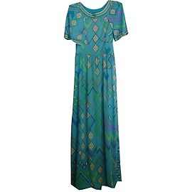 Emilio Pucci Vestido antigo Multicor