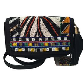 Pochette Emilio Pucci Ricamata con Perle Multicolore