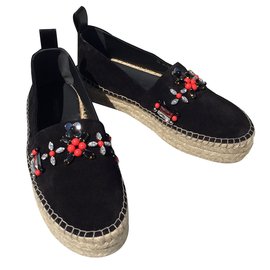 Louis Vuitton Espadrilles Schwarz