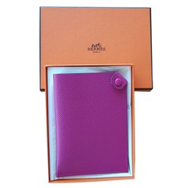 Hermès Monederos tarmac Rosa