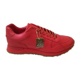 Louis Vuitton-Sneakers-Red