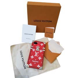 Louis Vuitton-Supreme-Red