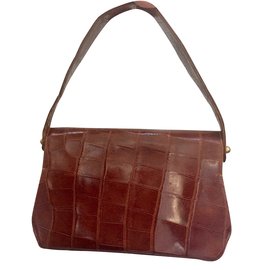 Vintage-Vintage handbag-Brown