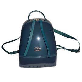 Furla Mochilas Azul Verde