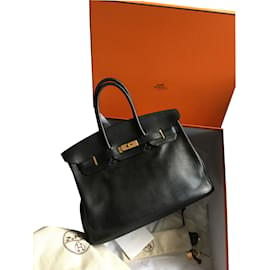 Hermès-Bolsos de mano-Negro