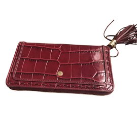 Lancel Wallets Dark red
