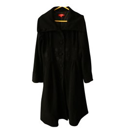 Rene Derhy Manteau Noir