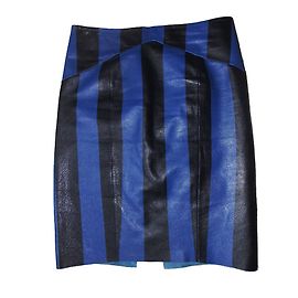 Acne die Röcke Schwarz Blau