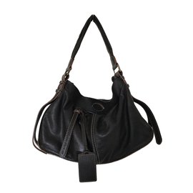 Lancel-Handbags-Dark brown