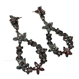 Autre Marque Drop Earrings with Stones Multiple colors