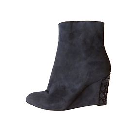 Christian Dior Ankle Boots Blue