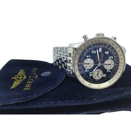 Breitling-Mecanical Watches-Silvery,Navy blue
