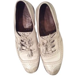 Church's-Lace ups-White