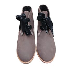 Paul Smith Joril Ankle Boots Dark Brown Deerskin Dark brown