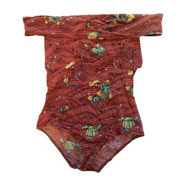 Hermès-Costume da bagno-Multicolore