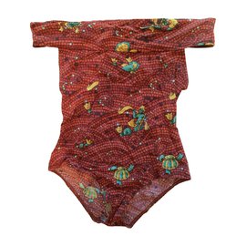 Hermès-maillot de bain-Multicolore