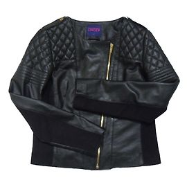 Matthew Williamson von Lindex Bikerjacke Schwarz