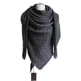 Gucci Foulards Gris anthracite
