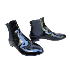 Autre Marque-AGL Ankle Boots-Black