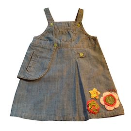 Autre Marque Robe en jean bleue Orchestra 12 mois Bleu