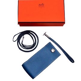 Etui à cigarettes Hermès Bleu