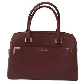 Calvin Klein-Handtaschen-Bordeaux