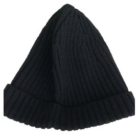 Prada-Sombrero gorro-Negro