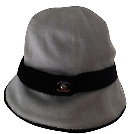 Chanel Hats Black White