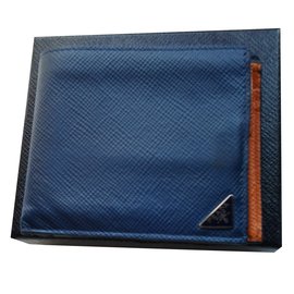 Prada-Wallets-Blue