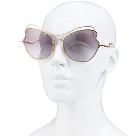 Miu Miu-Sunglasses-Golden