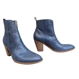 Sartore-Ankle Boots-Blue