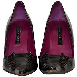 Pura Lopez Escarpins Noir