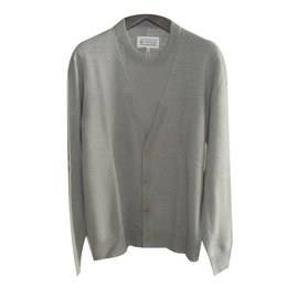 Maison Martin Margiela-Cardigan-Grey
