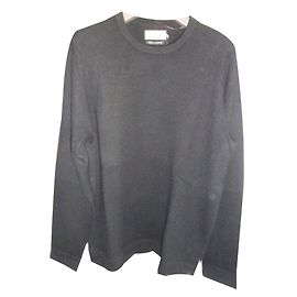 Eleven Paris Elf Pariser neuer Cashmere-Rundhalsausschnitt Schwarz
