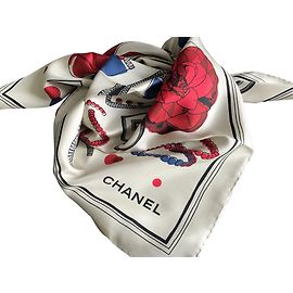 Chanel Scarf Cream