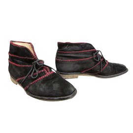 Manolo Blahnik-Ankle Boots-Black
