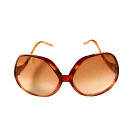 Autre Marque Jean Lonvert Sunglasses Brown