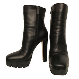 Le Silla Botas de tornozelo Preto