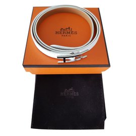 Hermès-Bracciale HERMES BEHAPI-Bianco