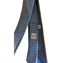 Hermès-Laços-Azul