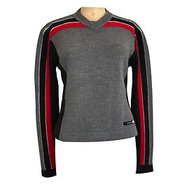 Maglione da sci Sportmax in lana multicolore Multicolore