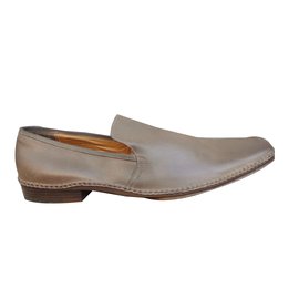 Hermès-Loafers-Beige