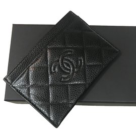 Chanel-borse, portafogli, casi-Nero