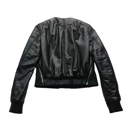 Givenchy-Leather Jacket-Black