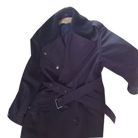 Burberry Brit-Coats, Outerwear-Navy blue