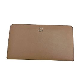Chanel Geldbörse, Brieftasche, Fall Beige