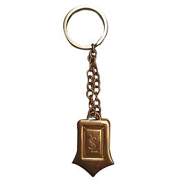 Charm para bolsa Yves Saint Laurent Dourado Metal Dourado