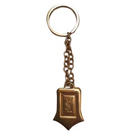 Yves Saint Laurent-Bag/ key charm-Golden