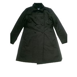 Manteau Prada en soie gris Gris